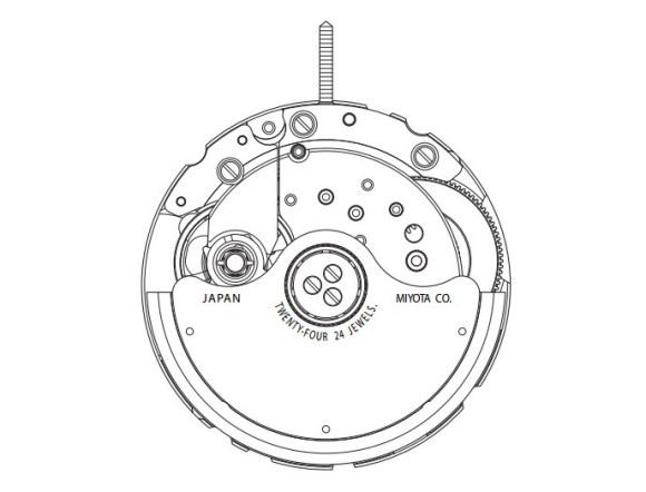 解读高仿表最常用的机芯之西铁城Miyota9015