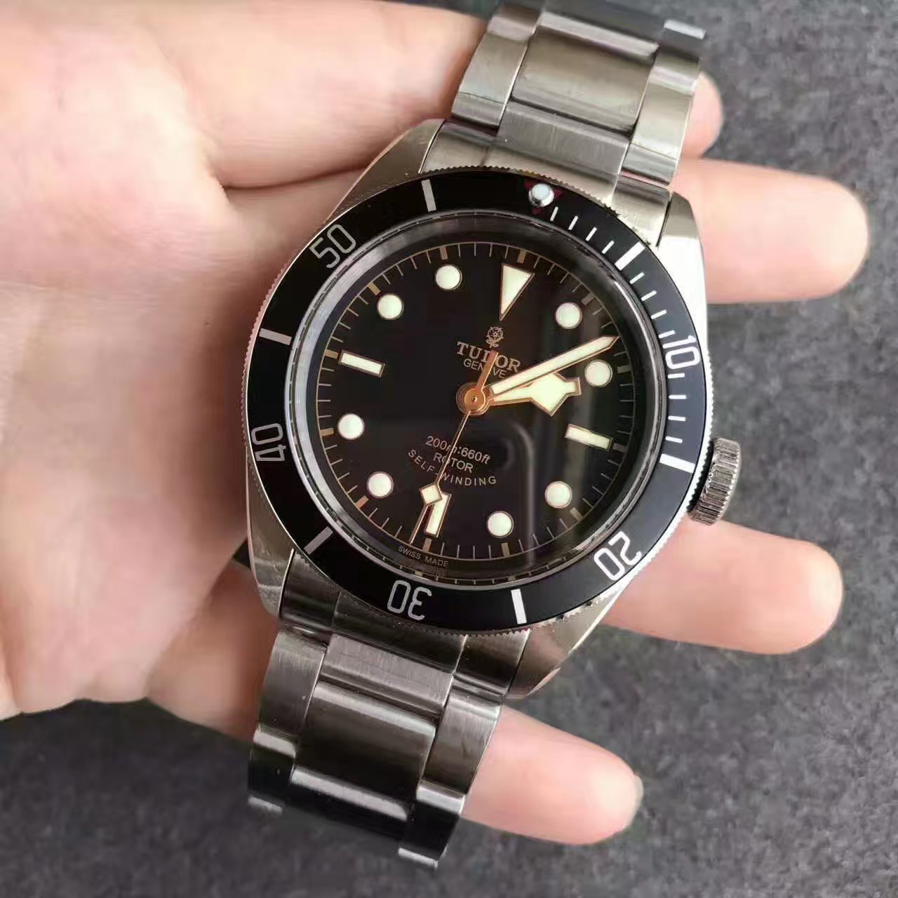 ZF帝舵碧湾Tudor Black Bay Blue 79220B老款小蓝花