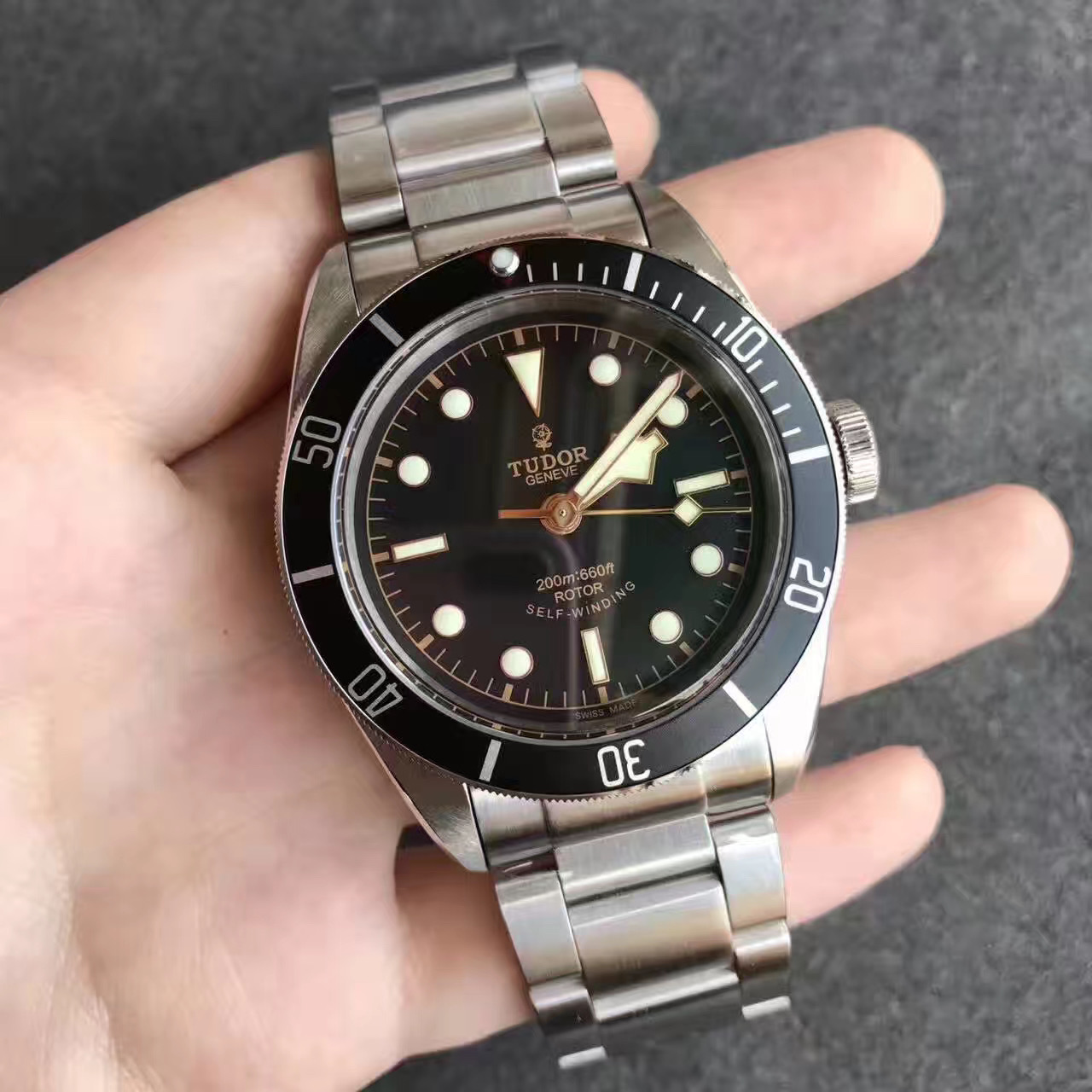 ZF帝舵碧湾Tudor Black Bay Blue 79220B老款小蓝花